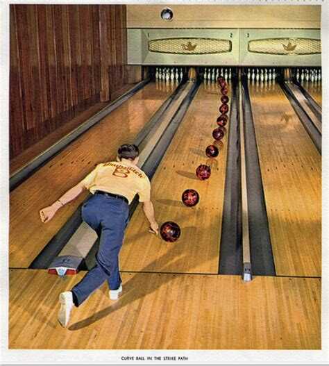 man bowling